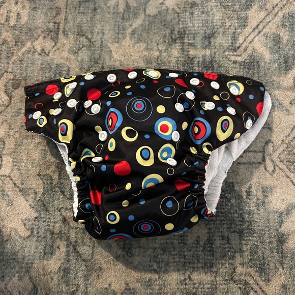Sunbaby Polkadot Cloth Diaper with Insert - Picture 1 of 3